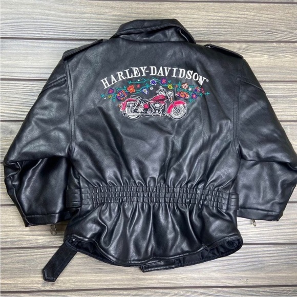 Harley-Davidson Black Kids Jacket - Picture 1 of 10